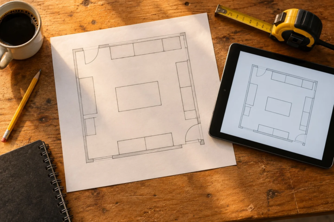 How to Save, Share and Print a Garage Layout Online