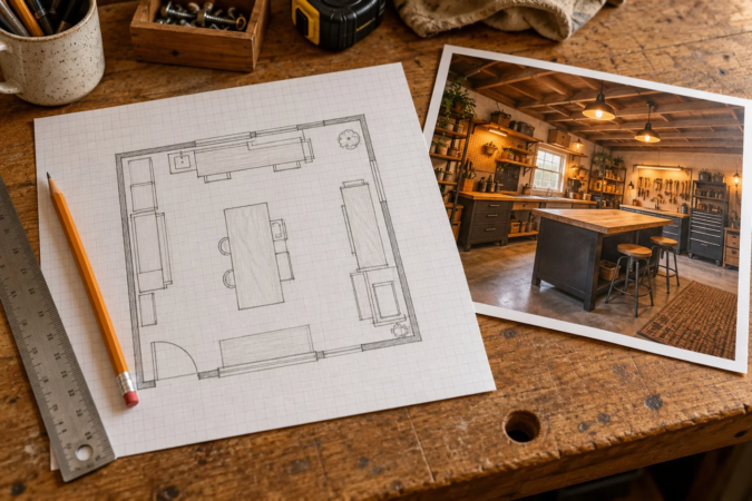 AI Garage Design or a Floor Planner? Start With the Right Job